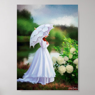 Póster Anne en el lago de las aguas brillantes