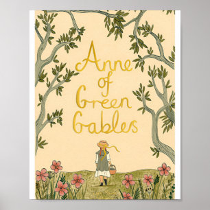 Póster Anne of Green Gables Retro Poster