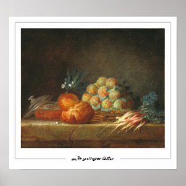 Póster Anne Vallayer-Coster Zedign Art Poster #1