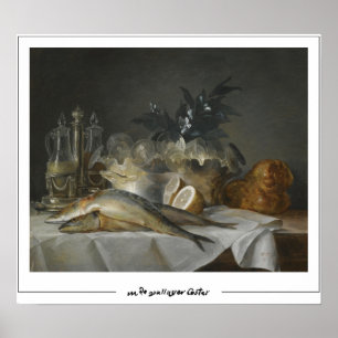 Póster Anne Vallayer-Coster Zedign Art Poster #2