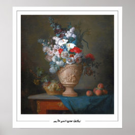 Póster Anne Vallayer-Coster Zedign Art Poster #5