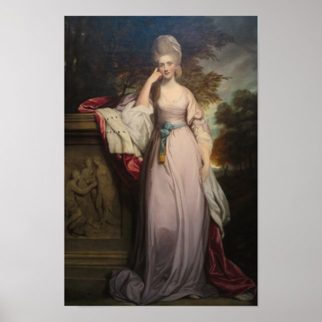 Póster Anne, Viscountess Townshend por Reynolds (Frente)