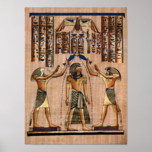 Póster Annointing by the gods