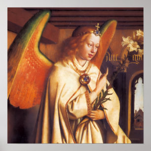 Póster ANNUNCIATION ANGEL Archangel Gabriel Detail