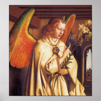 Póster ANNUNCIATION ANGEL Archangel Gabriel Detail