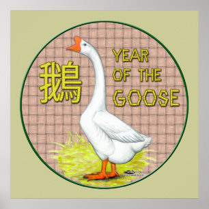 Póster Año de la oca