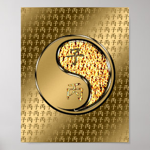 Póster Año de la Rata del Incendio