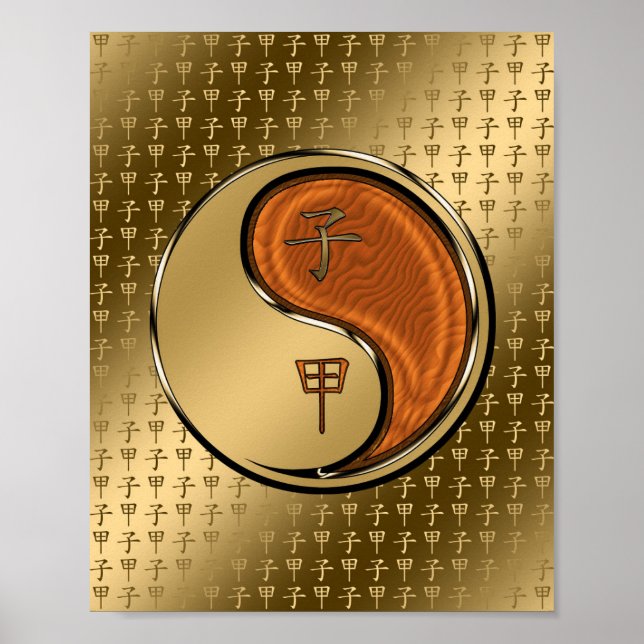 Póster Año de la Rata Madera (Frente)