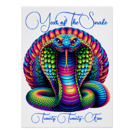 Póster Año de la serpiente