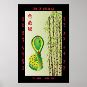Póster Año de la Serpiente