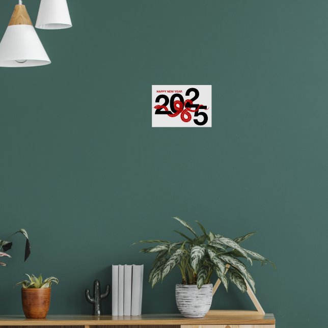 Póster Año de la Serpiente 2025 Chino (Salón 1)