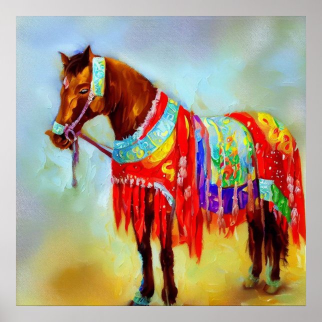Póster Año del caballo 5 (Frente)