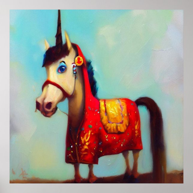 Póster Año del caballo 7 (Frente)