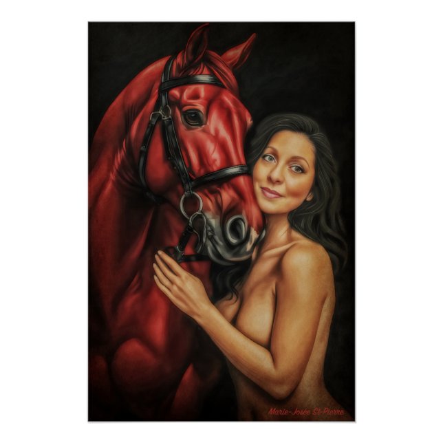 Póster Año del Caballo de Fuego (Anverso)