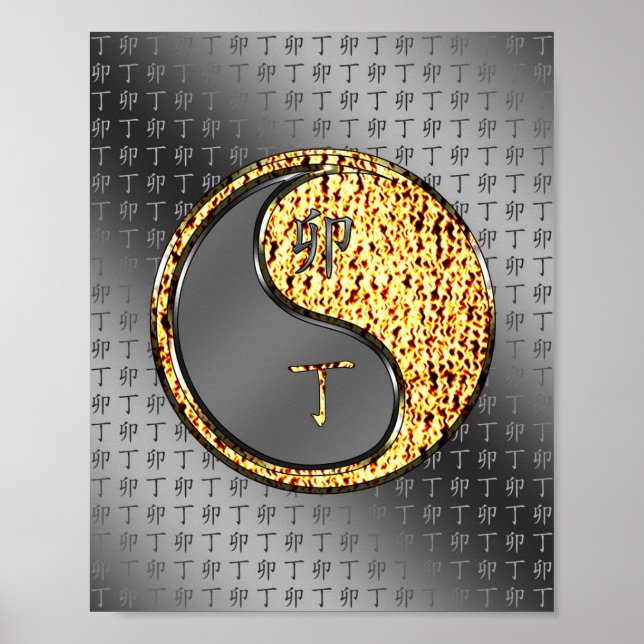 Póster Año del Conejo de Fuego (Frente)