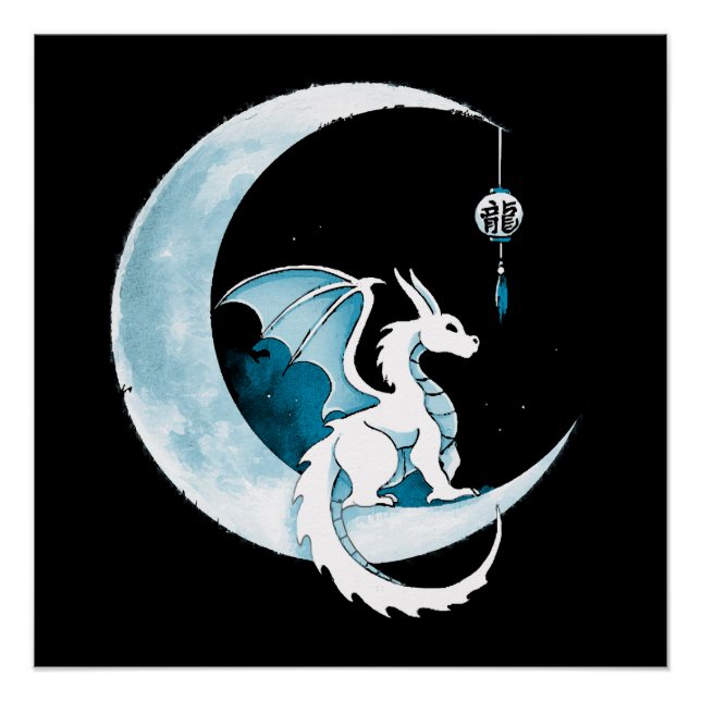 Póster Año del Dragón (Anverso)