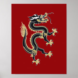 Póster Año del dragón