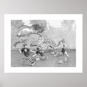 Póster Año del dragón