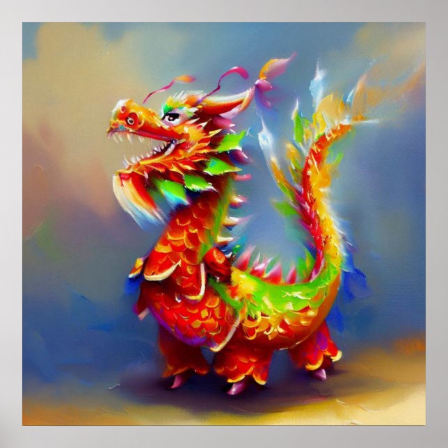 Póster Año del Dragón 11 (Frente)
