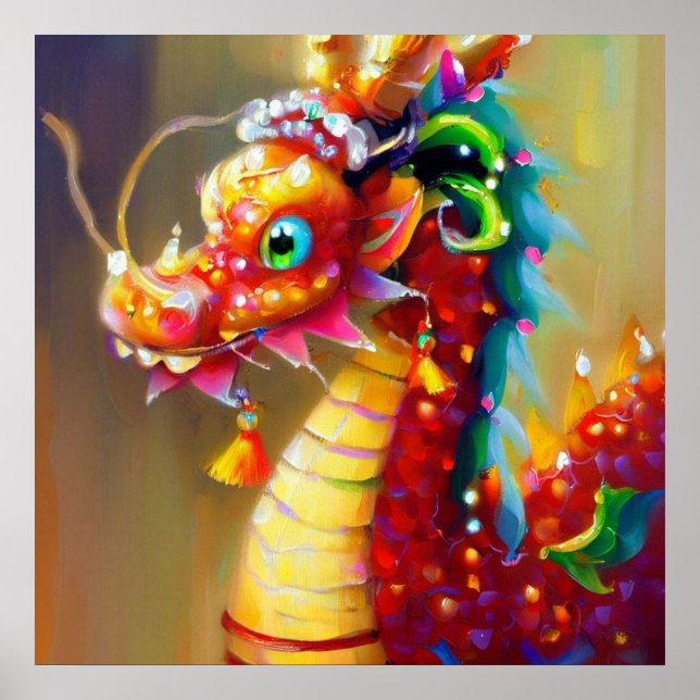 Póster Año del Dragón 12 (Frente)