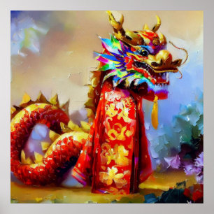 Póster Año del dragón 3