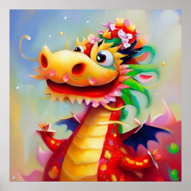 Póster Año del dragón 4 (Frente)