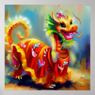 Póster Año del Dragón 8