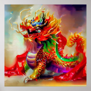 Póster Año del dragón 9