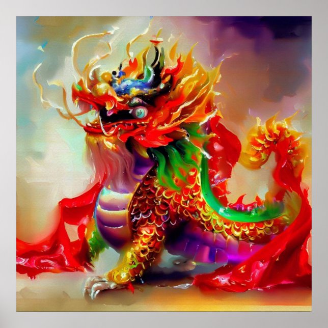 Póster Año del dragón 9 (Frente)