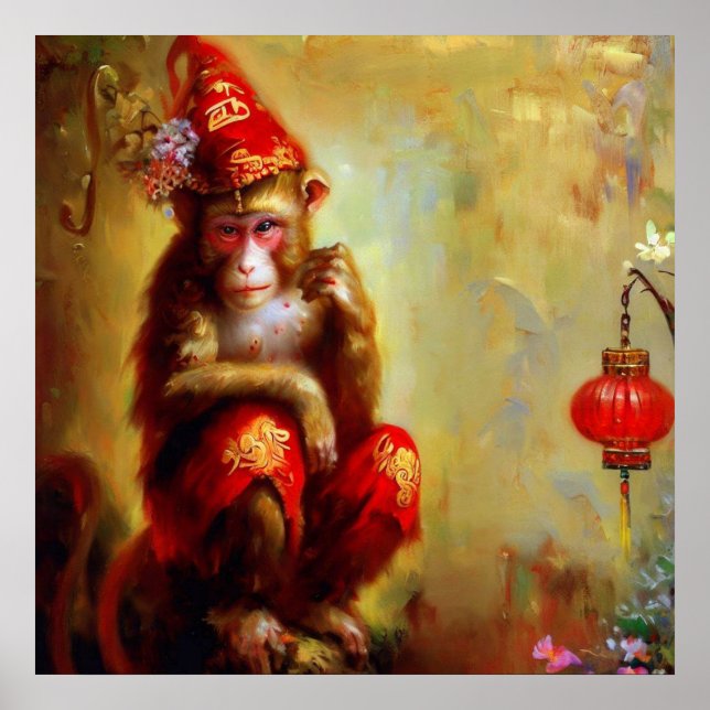 Póster Año del mono 5 (Frente)