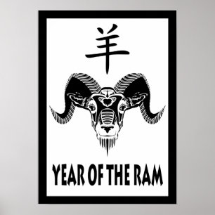 Póster año del ram (wildRam)