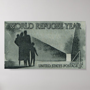 Póster Año del refugiado del mundo