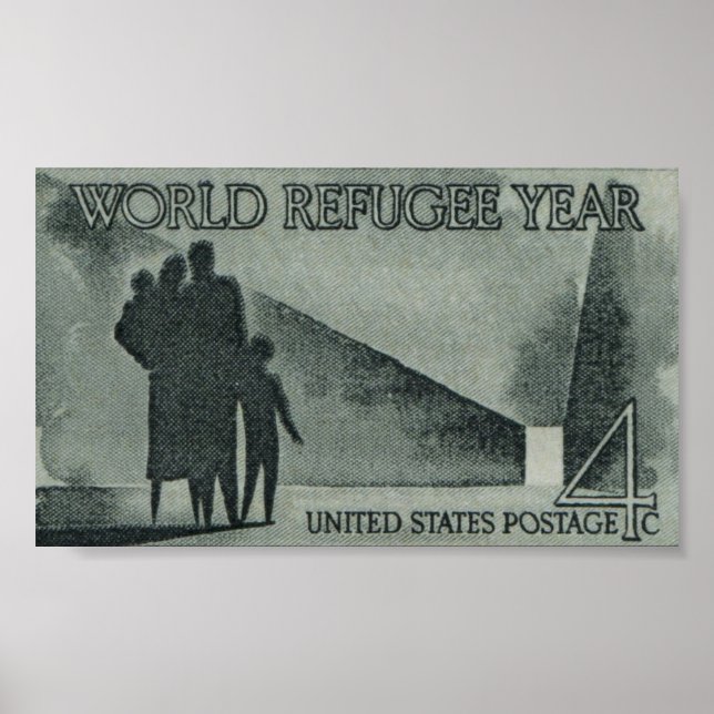Póster Año Mundial de los Refugiados (Frente)