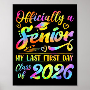 Póster Año superior 2026 Graduación Cl de 2026 Mi último
