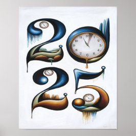 Póster Año surrealista