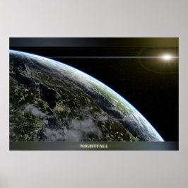 Póster Anochecer
