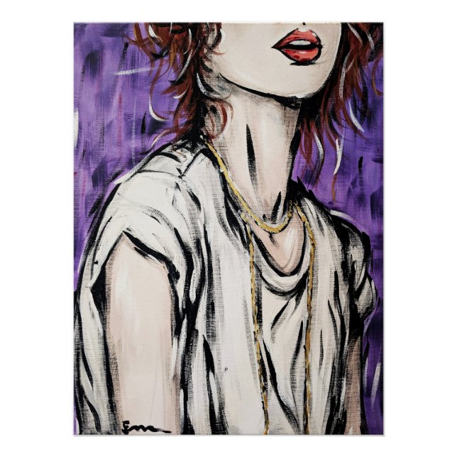 Póster Anonymat 1 (Anverso)