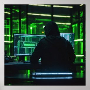 Póster Anonymous Coding Hacker