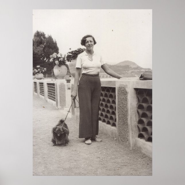 Póster Años 1930 en Cannes (Frente)