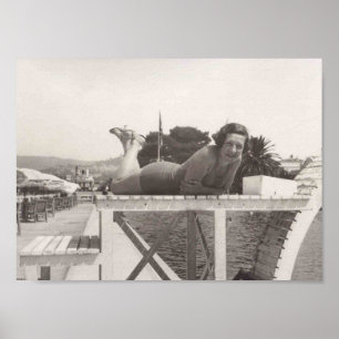 Póster Años 1930 en Cannes