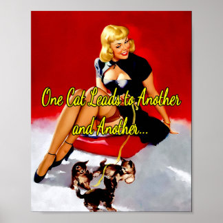 Póster Años 1950: Gil Elvgren pinchó algunos trucos de co