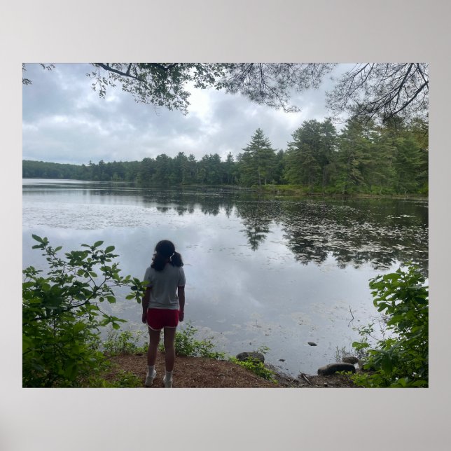 Póster Años 80 perdidos en la Poster de Bosques (Frente)