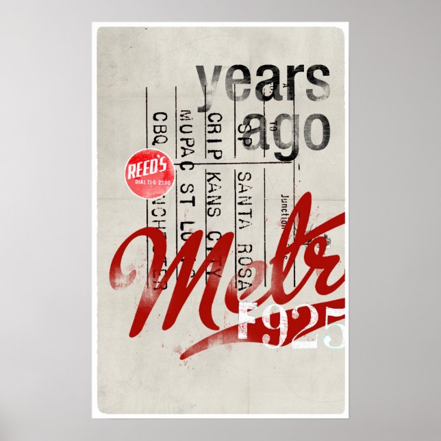 Póster Años atrás (Frente)
