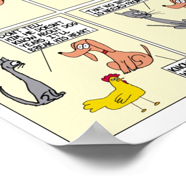 Póster Años (papel Poster) (Esquina)