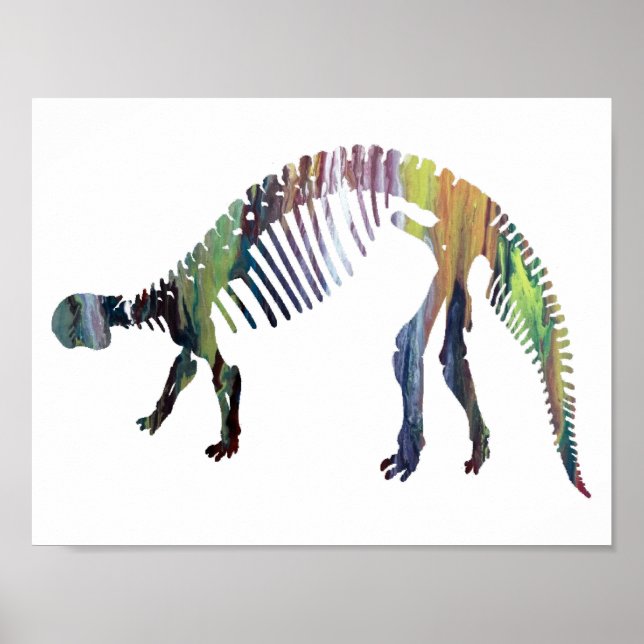 Póster Anquilosaurio (Frente)