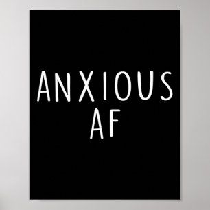 Póster Ansiedad Ansiedad Ansiedad Pánico Estrés Mental Sa
