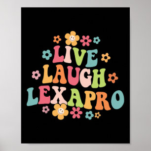 Póster Ansiedad terapéutica de salud mental de Laugh Lexa