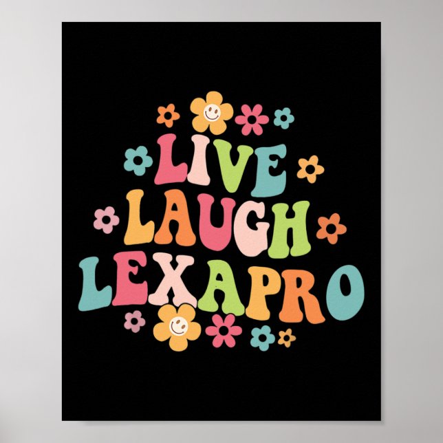 Póster Ansiedad terapéutica de salud mental de Laugh Lexa (Frente)