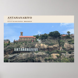 Póster Antananarivo en la meseta alta