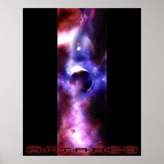 Póster Antares (Frente)